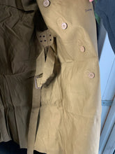 Load image into Gallery viewer, Original WW2 British Home Front Women&#39;s Land Army Mackintosh Rain Coat - Small
