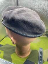 Load image into Gallery viewer, Original British Army Logistics Corps Beret with Badge - Size 57cm - The Militaria Shop
