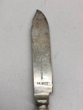 Load image into Gallery viewer, Original WW2 British Army Royal Artillery Officers Mess Cutlery Fish Knife
