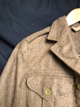 Load image into Gallery viewer, Original British Army Battledress Jacket - Size Ex-Small - 37&quot; Chest - The Militaria Shop
