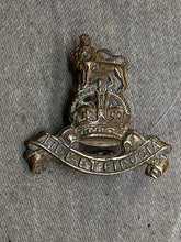 Load image into Gallery viewer, Original British Army WW1 / WW2 Army Pay Corps Officer&#39;s Bronze Collar Badge
