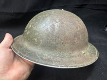 Load image into Gallery viewer, Original WW2 British Army Combat Helmet Complete with Liner - 1938 Dated
