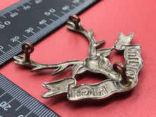 Load image into Gallery viewer, Original WW2 British Army Cap Badge - Seaforth Highlanders Regiment
