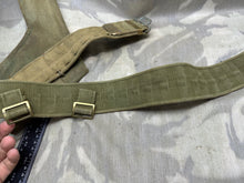 Load image into Gallery viewer, Original WW2 British Army 37 Pattern Belt &amp; Holster Set - M.W&amp;S 1940 Dated
