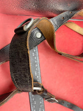 Load image into Gallery viewer, Original Post WW2 German Army Y-Straps in Leather with Metal Fittings
