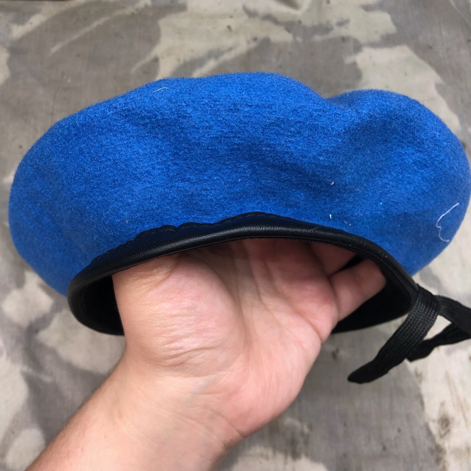 Genuine British Army Forces Beret - UN United Nations - Size 53 - The Militaria Shop