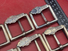 Charger l&#39;image dans la galerie, 1920&#39;s Art Deco Style Heavy White Metal Belt Buckles - Dealers Lot
