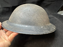 Load image into Gallery viewer, Original WW2 British Civil Defence Home Front Mk2 Brodie Helmet
