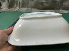 Load image into Gallery viewer, Original German Army Pre-WW2 Reichswehr Officers Mess Porcelain Square Bowl 1928
