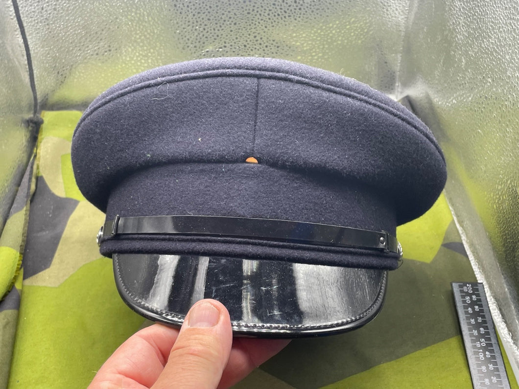 Original British Army / Prison Officer's / Police Peaked Cap - Size 58cm - The Militaria Shop