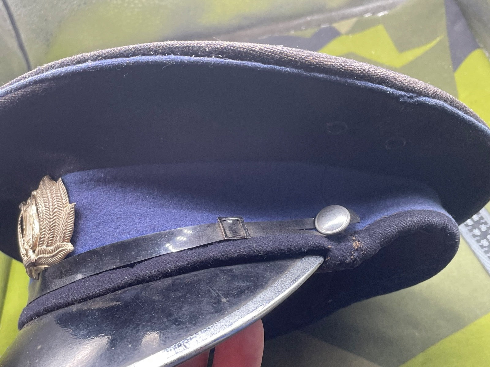 Original British Army - Musician's Peaked Cap - Size 52cm - The Militaria Shop