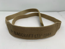 Charger l&#39;image dans la galerie, Original WW2 British Army 37 Pattern Shoulder Strap - Bagcraft 1944 Dated
