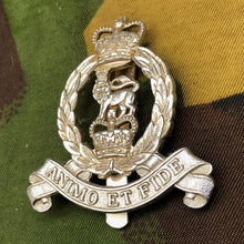 Load image into Gallery viewer, Original British Staybrite Army Cap Badge - Adjutant General&#39;s Corps - The Militaria Shop
