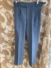 Lade das Bild in den Galerie-Viewer, Genuine British Army 1972 Pattern Blue-Grey Dress Trousers - 75/76/92
