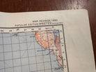Original WW2 British Army GSGS Map of Scotland - Sollas - The Militaria Shop