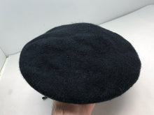 Load image into Gallery viewer, Genuine British Army Dark Blue/Black Regimental Beret Hat - Size 58cm
