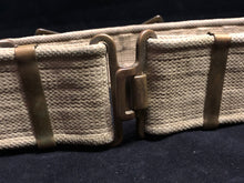 Load image into Gallery viewer, Original British Army WW2 37 Pattern Combat Belt - 38&quot; Waist
