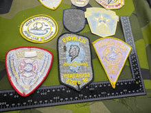 Load image into Gallery viewer, Dealers Lot of US Vintage Police / Fire Brigade Badges / Patches - The Militaria Shop
