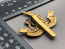 Load image into Gallery viewer, Original WW1 WW2 British Army Royal Warwickshire Regiment Cap Badge
