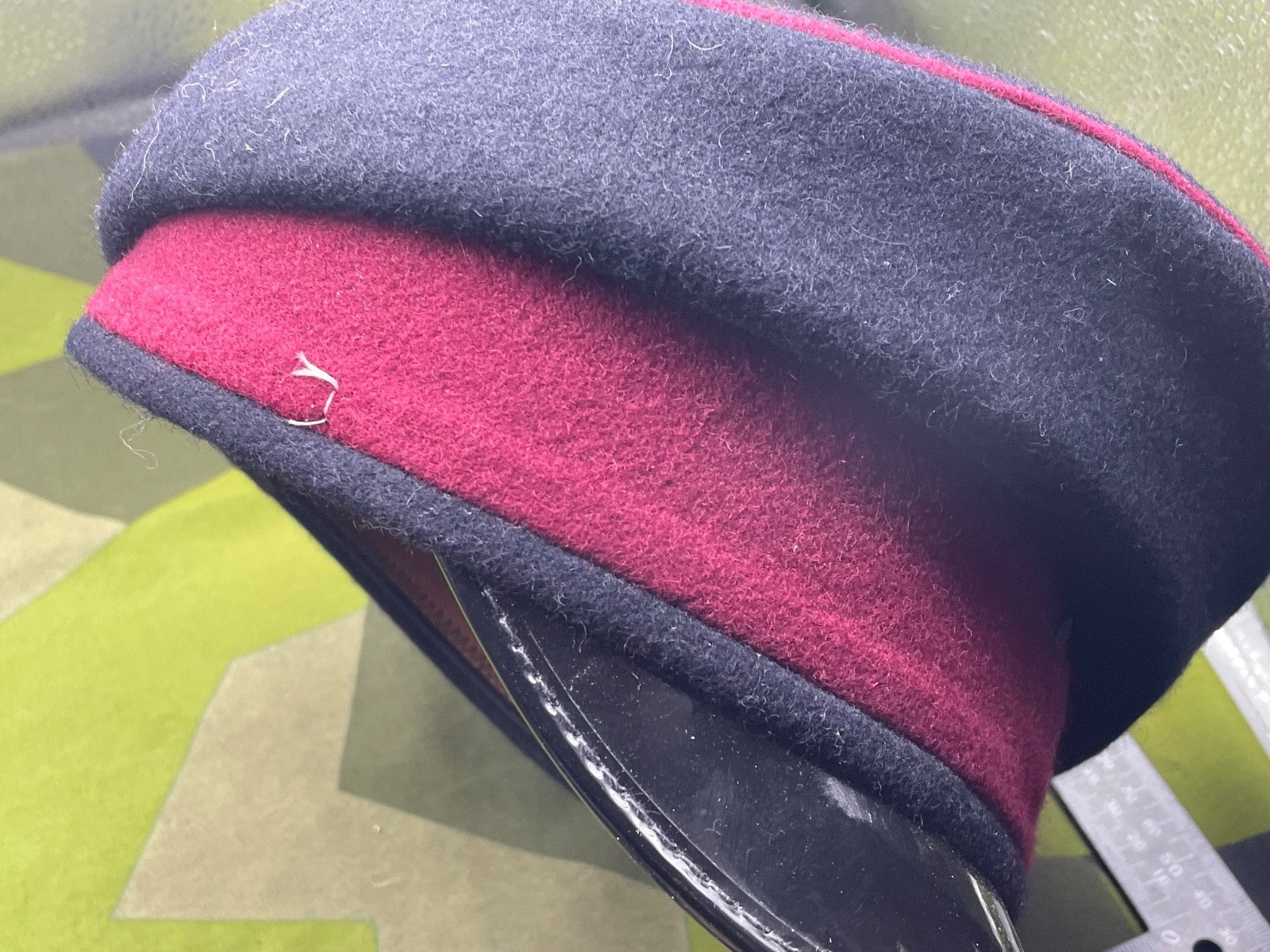 Original British Army Woman's Royal Army Medical Corps Peaked Cap - Size 56cm - The Militaria Shop