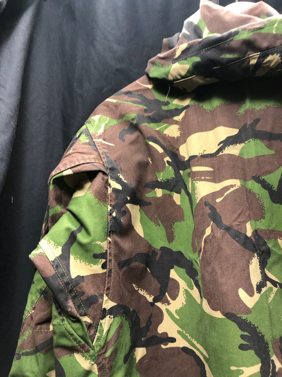 Genuine British Army DPM Jungle Camouflage Windproof Smock - Size 36" Chest - The Militaria Shop