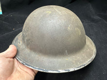 Load image into Gallery viewer, Original WW2 British Civil Defence Home Front Mk2 Brodie Helmet
