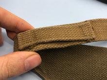 Load image into Gallery viewer, Original WW2 British Army Tan Webbing Shoulder Strap 37 Pattern
