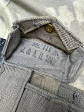 Load image into Gallery viewer, Original WW2 British Army 37 Pattern Bren Pouch RAF Blue - 1942 Dated
