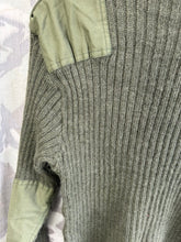 Load image into Gallery viewer, Genuine British Army Man&#39;s Heavy Jersey Olive Drab Pull Over - Size 2- 32&quot; Chest
