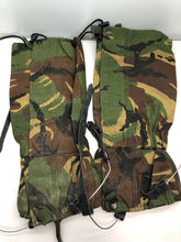 Lade das Bild in den Galerie-Viewer, Genuine British Army DPM Camouflaged Gaiters - Size Standard
