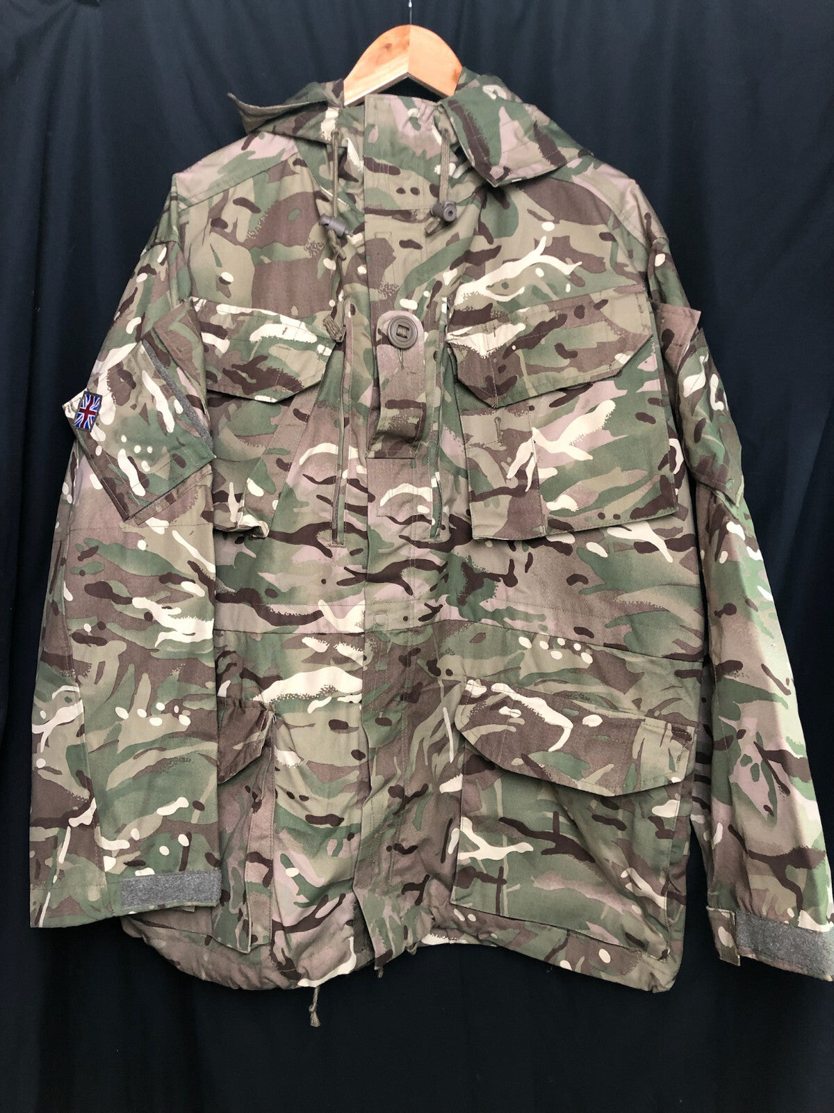 British Army MTP Camouflaged Windproof Combat Jacket Smock - Size 180/96 - The Militaria Shop