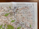 Original WW2 British Army GSGS OS Map of England - Wells & Frome - The Militaria Shop