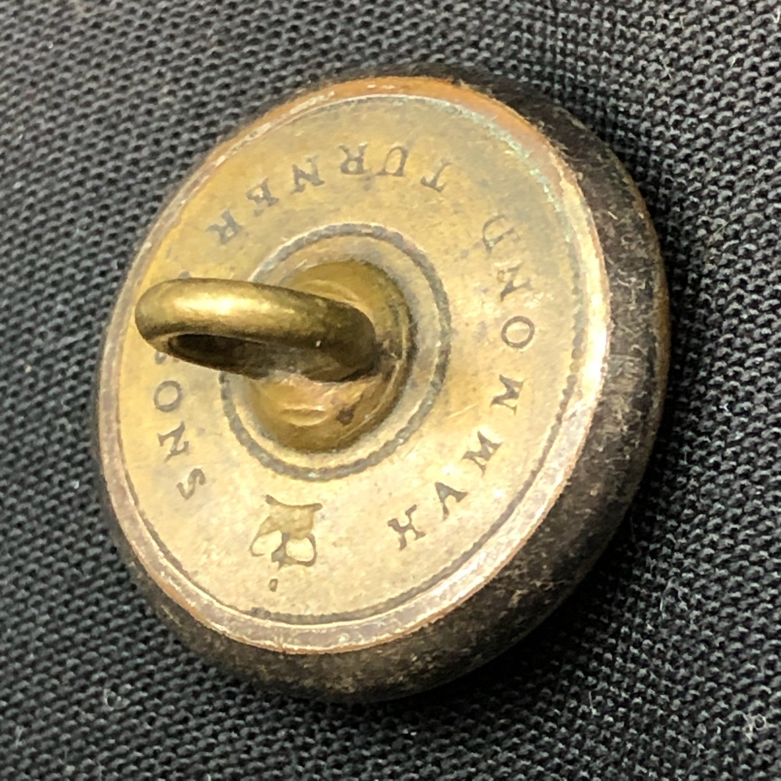 Original Victorian Era British Army Royal Artillery Uniform 22mm Button - The Militaria Shop