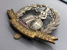 Load image into Gallery viewer, Original WW1 British Army Cap Badge - The Norfolk Regiment
