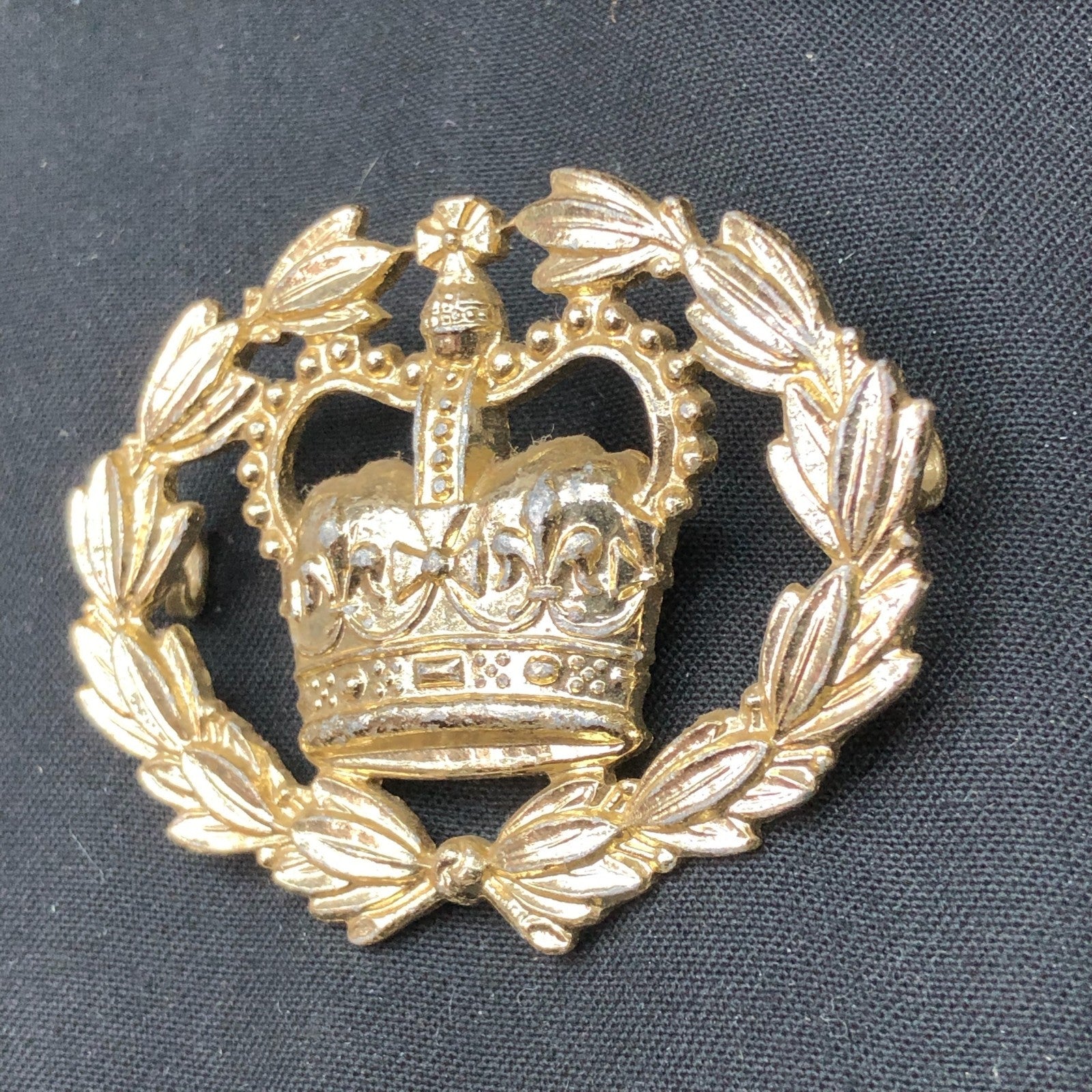 Original British Staybrite Army Cap - Warrant Officer 2nd Class - The Militaria Shop