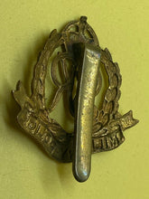 Load image into Gallery viewer, Original British Army GVI Military Police Cap Badge
