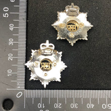 Load image into Gallery viewer, Original British Collar Badge Pair - Royal Army Service Corps - The Militaria Shop
