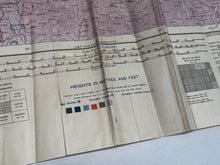 Load image into Gallery viewer, Original WW2 British Army / RAF Map - Wainganga
