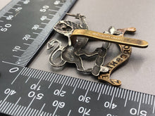 Load image into Gallery viewer, Original WW1 British Army Cap Badge - Hertfordshire Regiment
