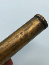 Load image into Gallery viewer, Original WW1 / WW2 British Army Lee Enfield SMLE Brass Oil Bottle
