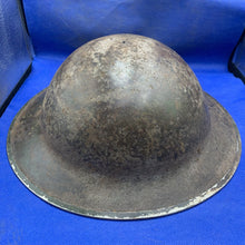 Load image into Gallery viewer, Original WW2 British Army Mk2 Brodie Combat Helmet - South African Made
