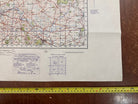 Original WW2 British Army GSGS OS Map of Great Britain - Burton & Walsall - The Militaria Shop