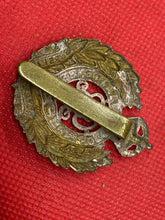 Load image into Gallery viewer, Original British Army WW1 GV Royal Engineers Cap Badge
