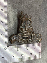 Load image into Gallery viewer, Original British Army WW1 / WW2 Army Pay Corps Officer&#39;s Bronze Collar Badge
