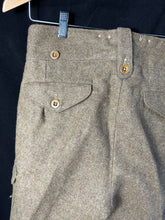 Load image into Gallery viewer, Original British Army Battledress Trousers - 32&quot; Waist - 30.5&quot; Inside Leg
