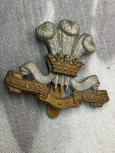 Load image into Gallery viewer, Original WW1 British Army Glamorgan Yeomanry Cap Badge
