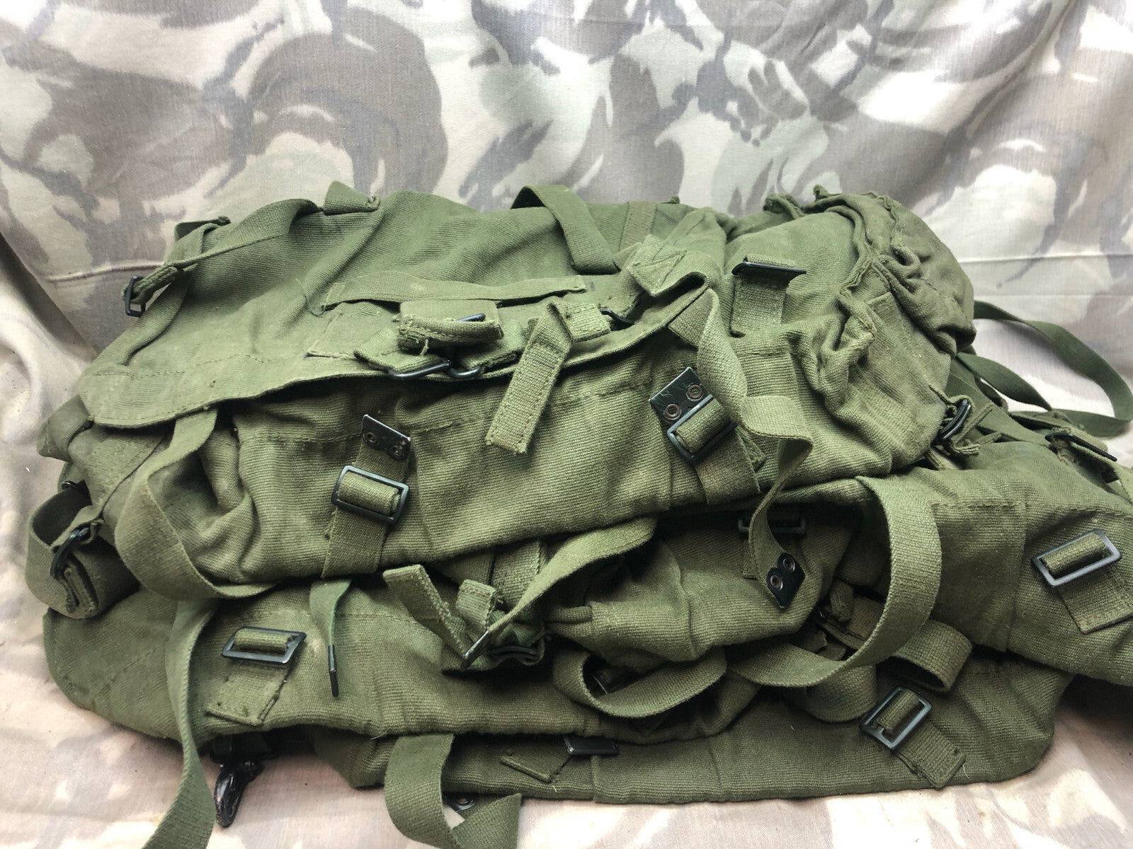 Genuine British Army 58 Pattern Webbing Large Pack - Great Condition! - The Militaria Shop