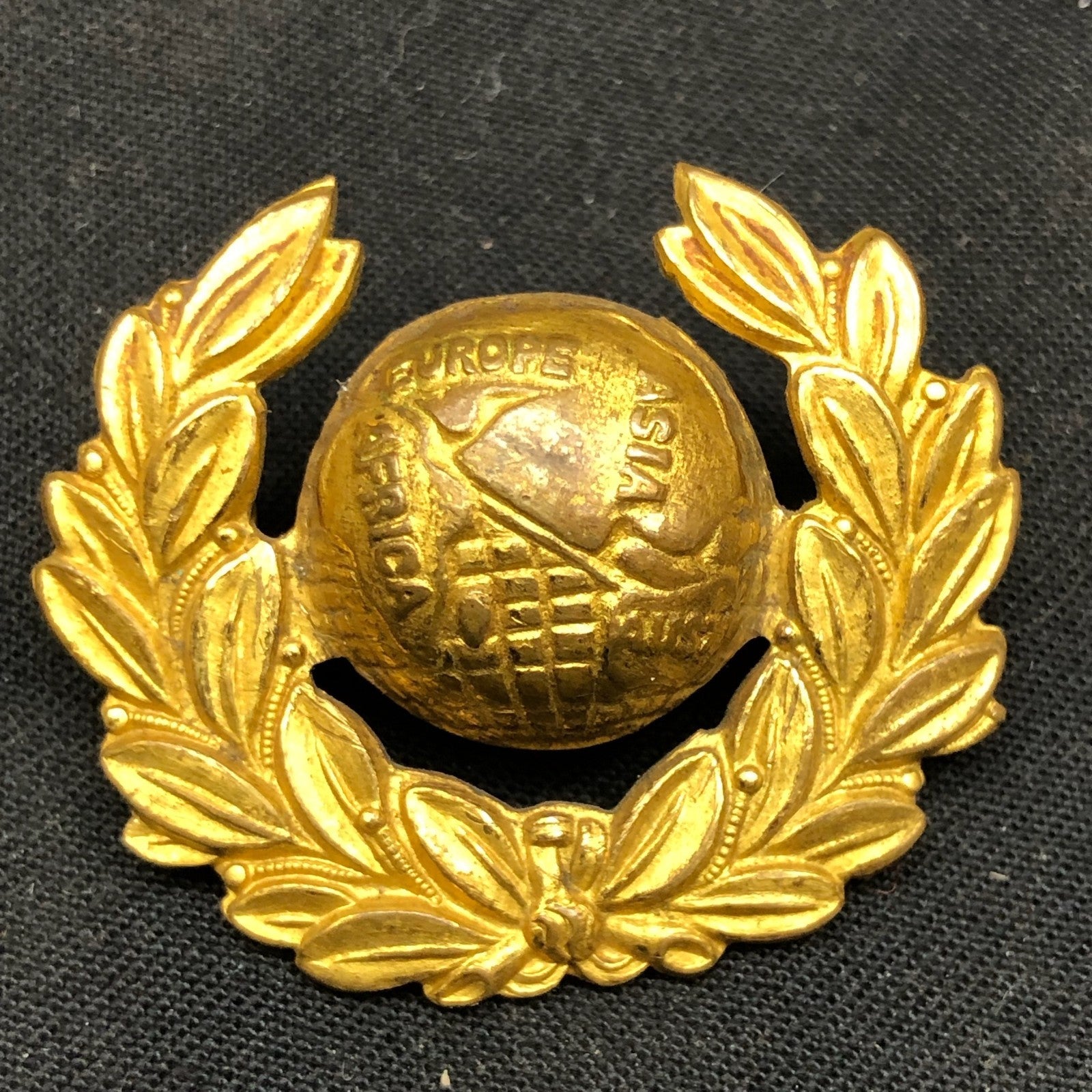 Original British Army Cap Badge - Royal Marines - The Militaria Shop