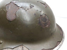 Charger l&#39;image dans la galerie, Original WW2 British Army Thick Green Painted Mk2 Brodie Helmet
