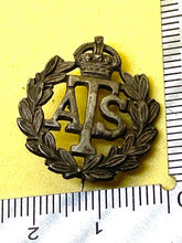 Load image into Gallery viewer, WW2 British Army Auxiliary Transport Service Numbered Sweetheart / Regt Brooch
